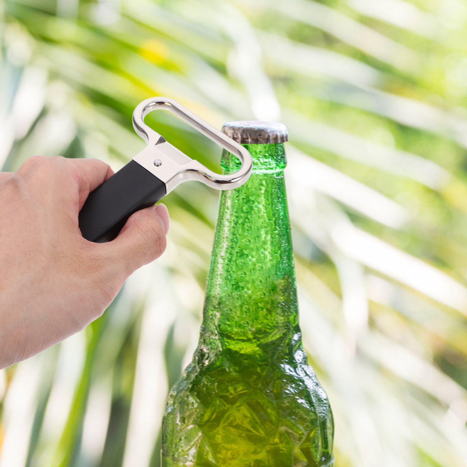 Wine In Beer Bottle - Abridor de Botellas Multiusos de Aleación