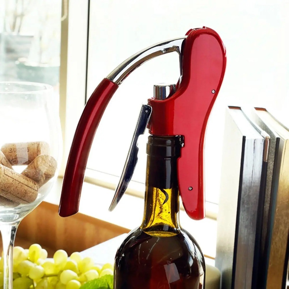 Wine Beer Bottle - Sacacorchos profesional de acero inoxidable, abridor