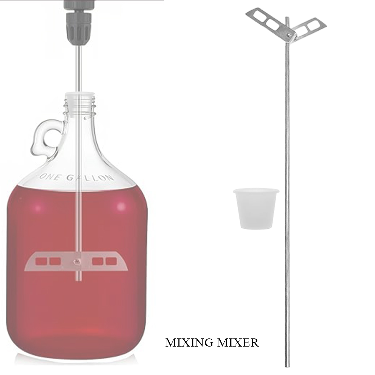 Pala agitadora de desgasificac - Wine Mix With Beer reseña y precio