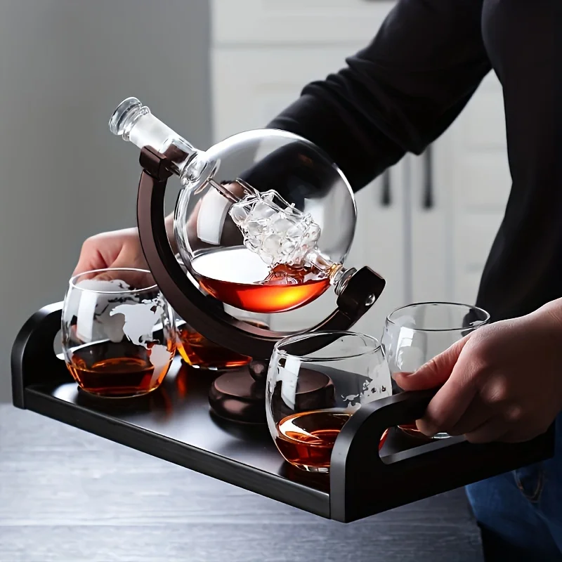 Decantador de whisky en forma  - Whiskey Stone Set reseña y precio