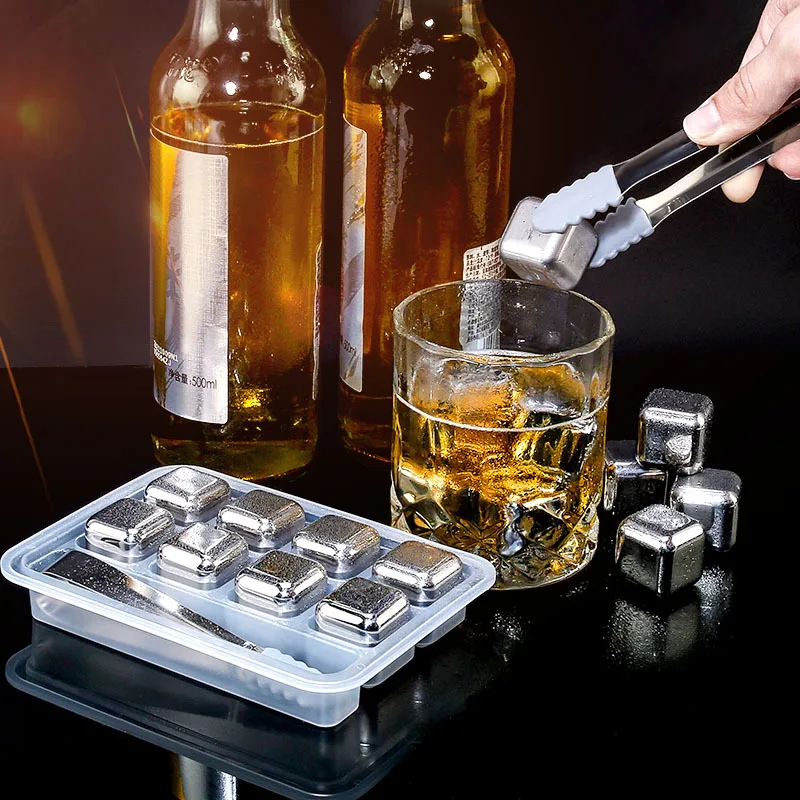 Juego de 4/6/8 Cubos de Hielo  - Whiskey Stone Set reseña y precio