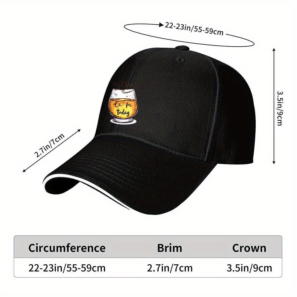 Gorra de béisbol My Plans Beer - Beer And Wine Quote reseña y precio
