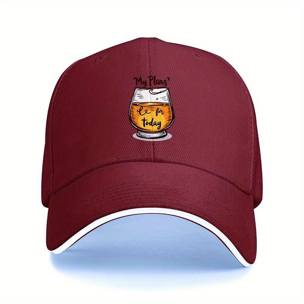 Gorra de béisbol My Plans Beer - Beer And Wine Quote reseña y precio