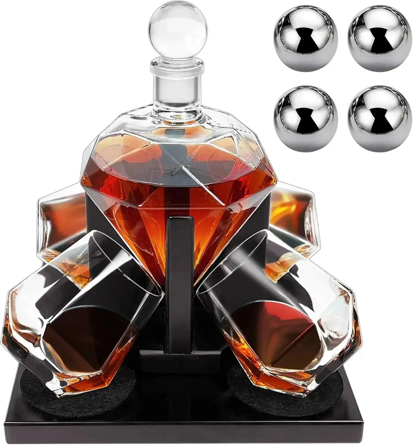 Juego de decantador de whisky  - Whiskey Stone Set reseña y precio