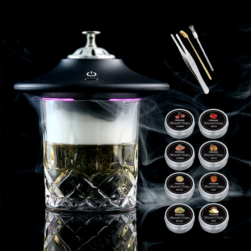 Kit de Ahumador Eléctrico Reca - Whiskey Stone Set reseña y precio