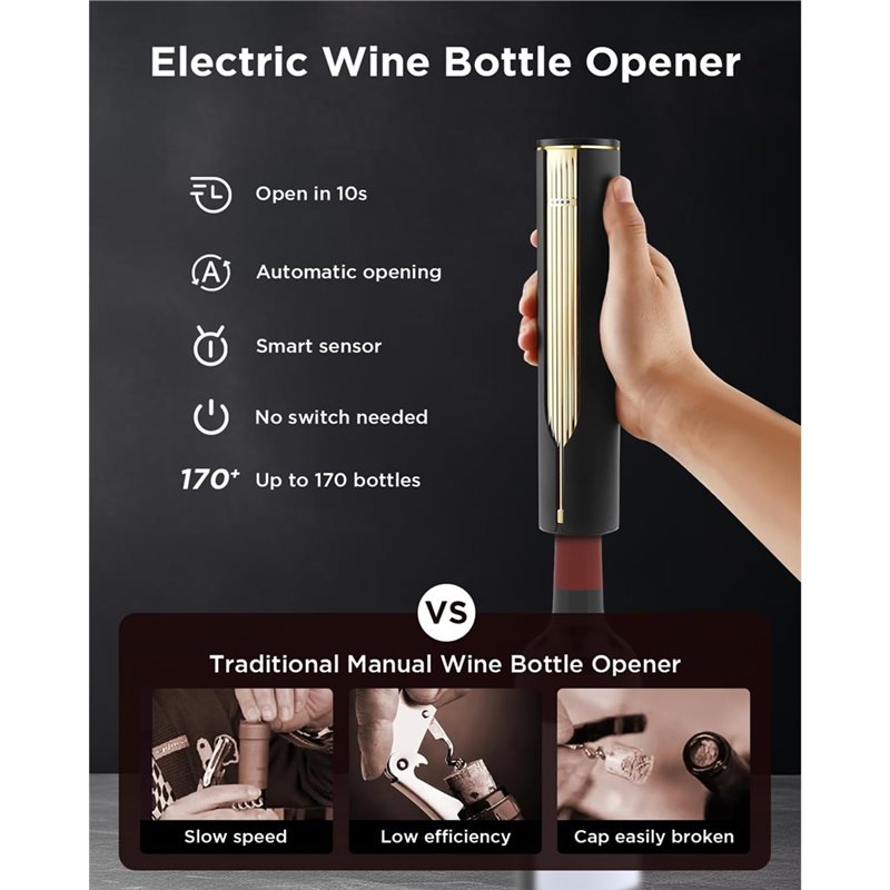 Sacacorchos Eléctrico Automáti - Wine Opener Electric reseña y precio