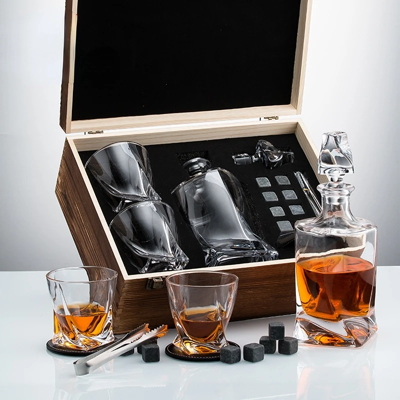 Set de Regalo de Decantador de - Whiskey Stone Set reseña y precio