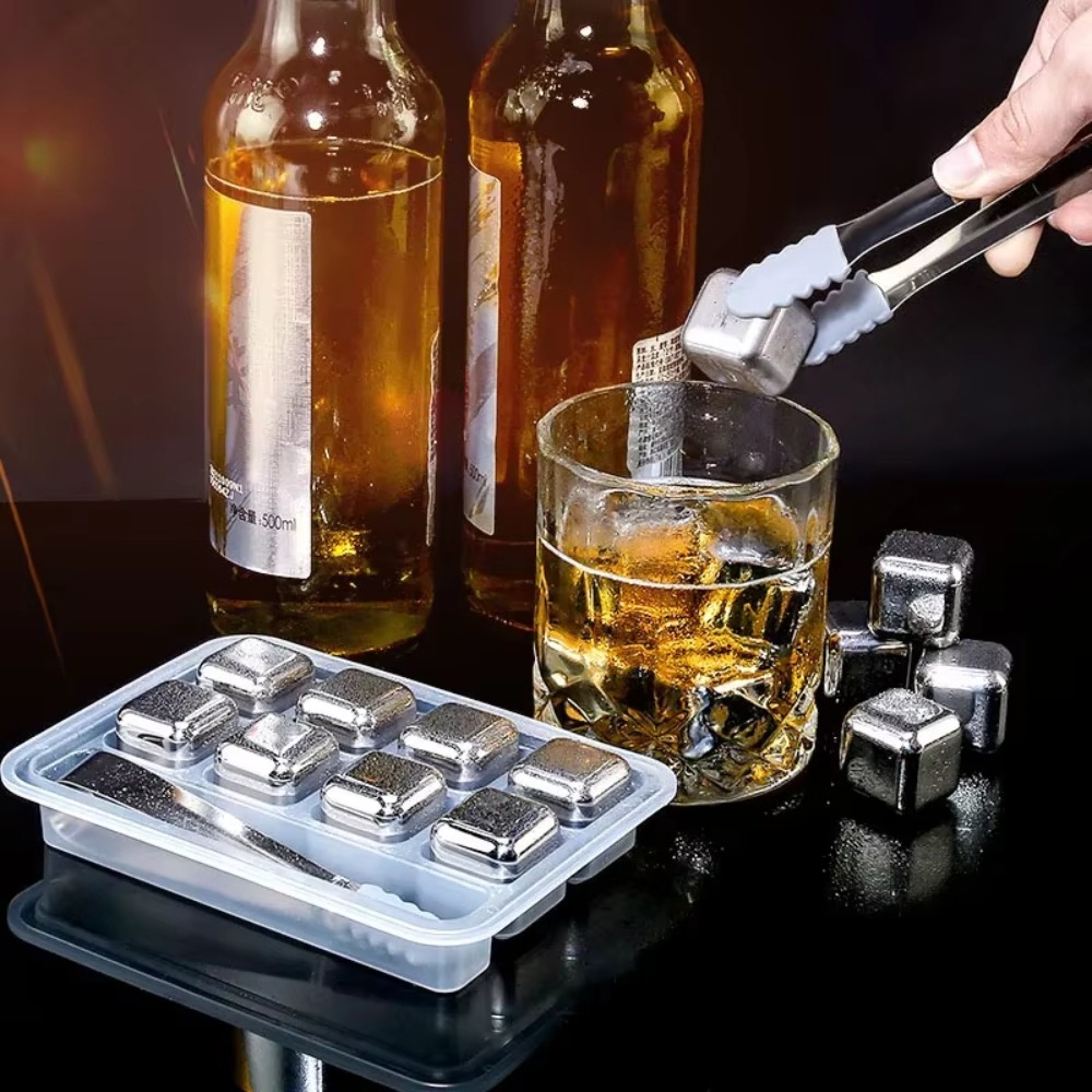 Juego de 4/6/8 Cubos de Hielo  - Whiskey Stone Set reseña y precio